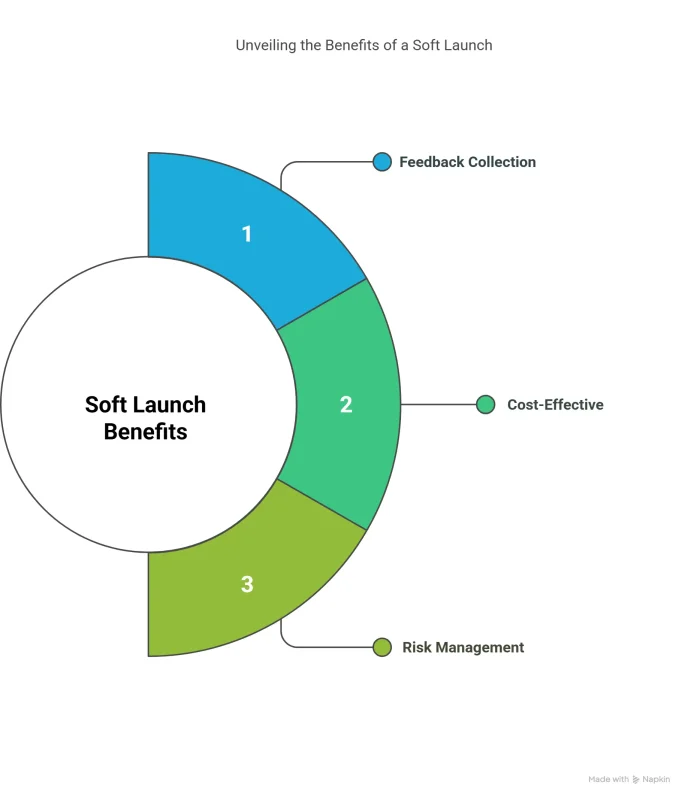 Hard Launch vs Soft Launch: Definitions, Examples & How to Choose the Best Strategy 6 Top 3 Soft Launch Benefits: Feedback Collection, Cost Efficiency & Risk Reduction for Product Testing
