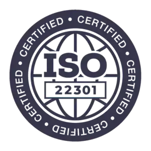 ISO 22301 Certified